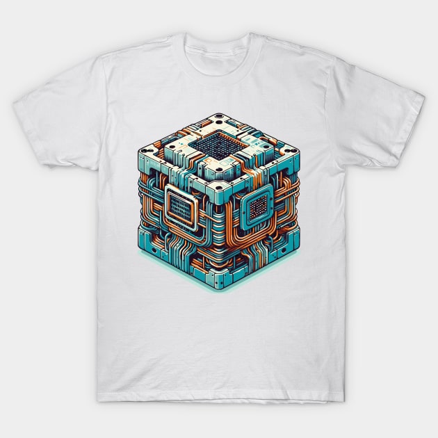 Quantum Computer T-Shirt by JSnipe